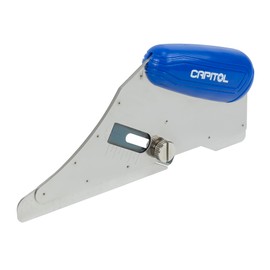 Capitol 110551 Professional Cushion Back Carpet Cutter, 1" x 4.5" x 6.5", Blue/Silver