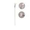 TEONEI Fan Mascara Brushes Eyelash Eyebrow Brush Makeup Brush Eye