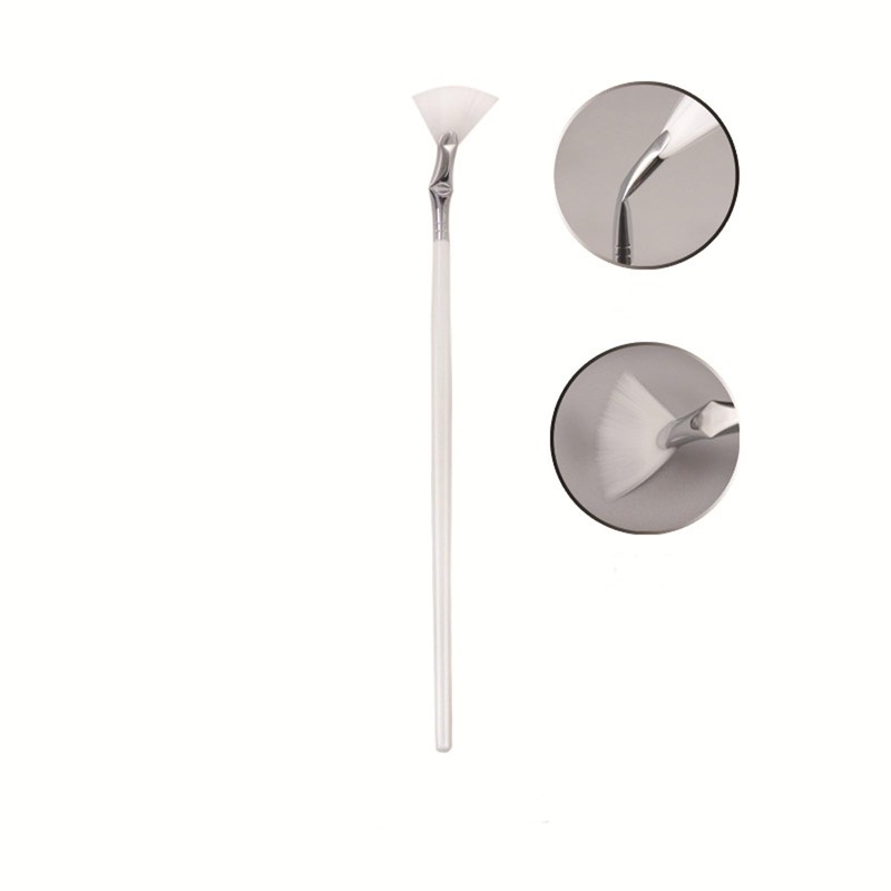 TEONEI Fan Mascara Brushes Eyelash Eyebrow Brush Makeup Brush Eye