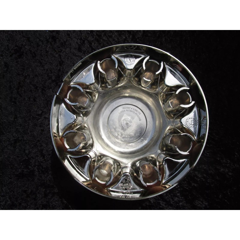 FEATHERLITE 8 Lug 6.5" w/ 13/16" Lug Nut Trailer Chrome