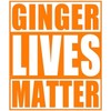 2.5” Ginger Lives Matter Red Head Freckles Pale Funny Hard