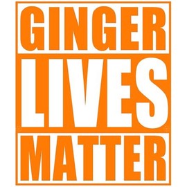 2.5” Ginger Lives Matter Red Head Freckles Pale Funny Hard Hat Sticker Graffiti