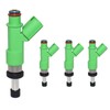 OSKYUO Set of 4 Fuel Injectors 23250-0C020 Compatible with Toyota