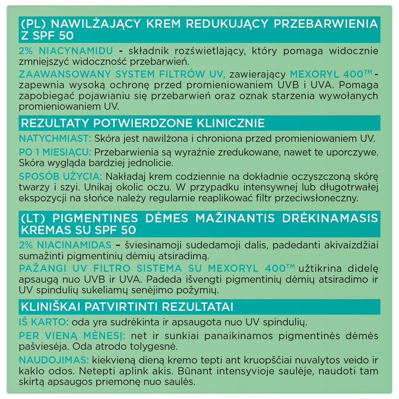 L'Oreal Paris Bright Reveal Moisturising Colour Reducing Cream with SPF