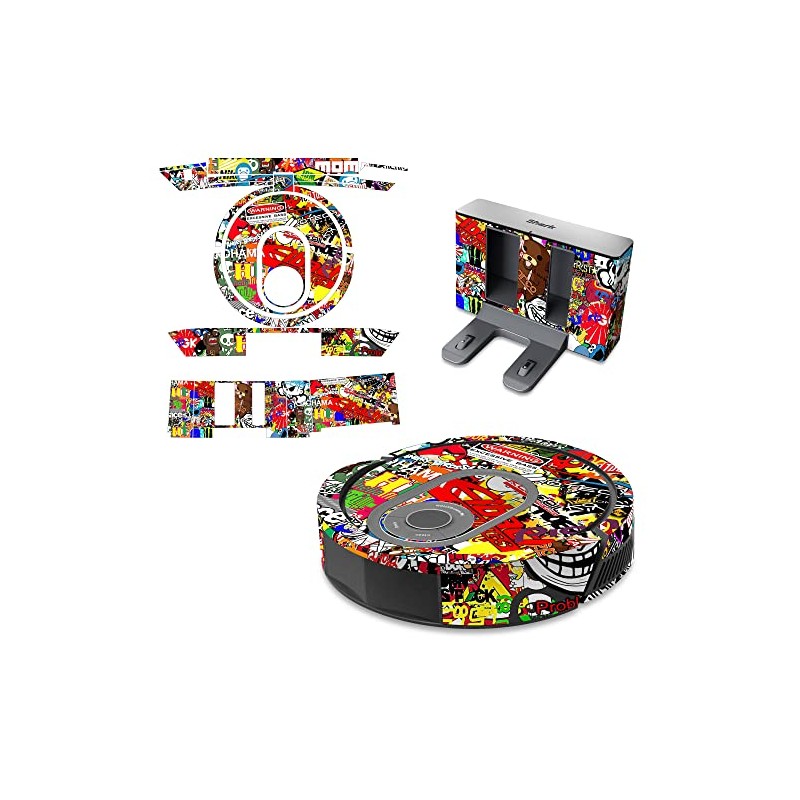 Protective Graphic Kit Vinyl Decal Skin Compatible with Shark AI