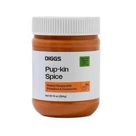 Diggs Spreadable Dog Treat - All Natural Plant Based Treat for Dogs - Ideal Food Topper or Filling for Groov Pet Crate Licking Toy (Pup'kin Spice)