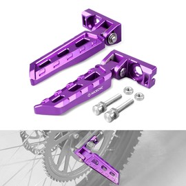 Purple Chain Tensioner Adjuster Blocks Rear Stunt Pegs Compatible with Surron light bee X/S/ L1E 6061-T6 Aluminum Foldable Chain Tensioner Compatible with Segway X160 X260 See Fitment