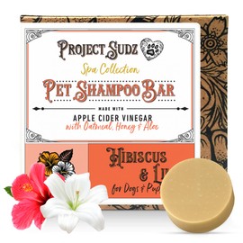 Project Sudz Spa Collection Bar Shampoo Hibiscus & Lily