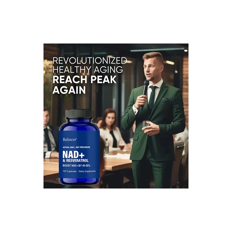 Cápsulas Nad Resveratrol 120 Sabor