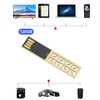 Flash Drive USB 2.0 16‑128GB Portable Metal Waterproof Memory Stick