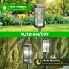 Solar Pathway Lights Outdoor, 8 Pack Upgraded Solar Lights Outdoor