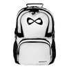 PETITE CLASSIC CHEER BACKPACK - BAG COLOR: BLACK, LOGO COLOR: