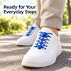 Elastic No-Tie Shoelaces with Button Lock – Stretch Round Laces