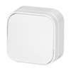 Miratic Single Light Switch, IP20 Light Switch, Surface-Mounted, Ideal for