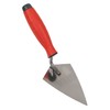 Sealey Stainless Steel Sharp Pointing Trowel - Rubber Handle 140mm