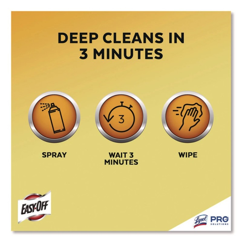 Professional EASY-OFF 85261EA 24 oz Aerosol Spray Oven and Grill