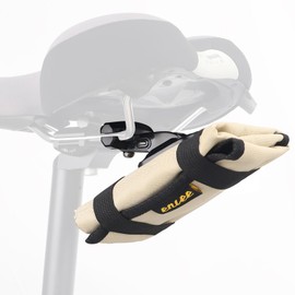 MEGHNA Portable Bicycle Saddle Bags Bicycle Saddle Bag Buckle Storage Bag for Bicycle Tools Seat Bag Compatible with Road Bike, MTB Bike, Fender Bike