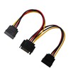 Unidad de Disco Duro SATA Cable Adaptador de Corriente 1