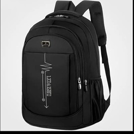 Spring New Backpack, Leisure Business Travel Backpack, Large Capacity Junior High School Bag, Computer Men's Bag (Zipper Direction Assorted Varieties)