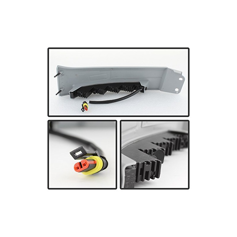 ACANII - For 2007-2013 Toyota Tundra Built-In LED Running Bumper