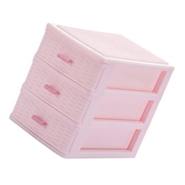 Levemolo 1pc Multi-layer Jewelry Case Drawer-type Desktop Organizer for Girls Compact Storage Box for Design for Easy Access