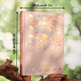 MGGAO Lined Journal Notebook for Women and Men, A5 College Ruled Notebook, 224 Pages, 100 GSM Thick Paper, Hardcover Journals for Writing, School, Work
