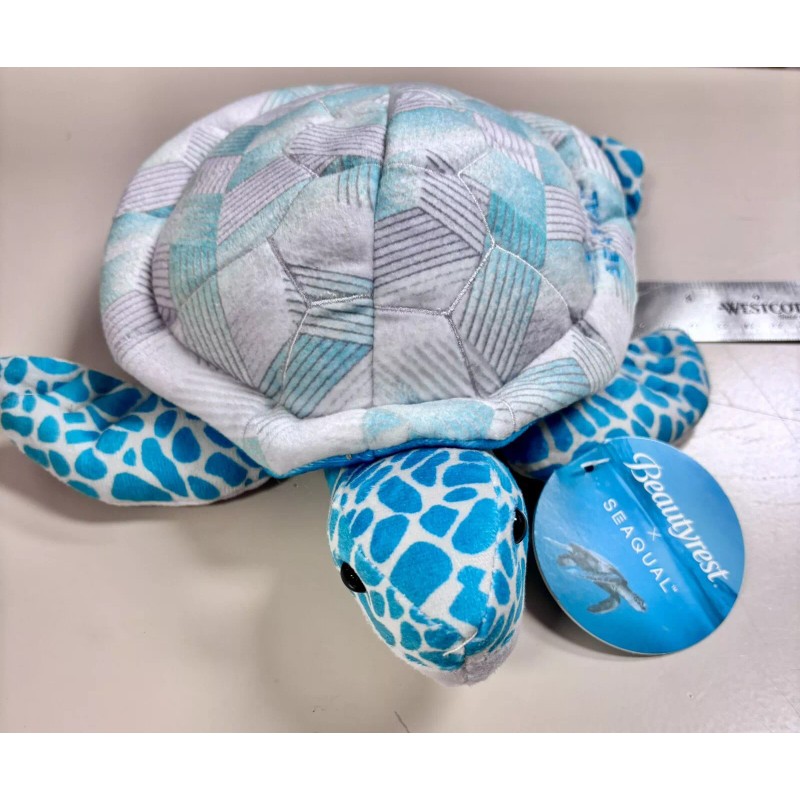 Beautyrest Seaqual Turtle 9” Plushie