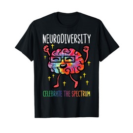 Neurodiversity Brain Autism Awareness ASD ADHD Men Women Kid T-Shirt
