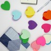 1200 Sheets 3X3in (76 * 76mm) Heart Shape Sticky Notes
