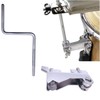 TUOREN Cowbell Mounting Clamp Percussion Mount Bracket Conga Drum Clamps