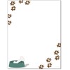 Dog Bone Letterhead Laser & Inkjet Printer Paper (25 Sheets)