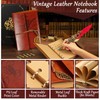 Feather Quill Pen and Ink Set,Antique Calligraphy Set with Leather