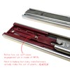 12" Heavy Duty Soft-Closing Ball Bearing Drawer Slides