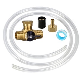 Upgrade RV Winterizing Kit with Bypass Valve - RV Antifreeze Pump Kit-Allows You to Use Boat/RV Water Pump to Fill Pipes With Antifreeze-Camper Winterization Kit (RV Winterizing Kit)