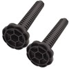 SPARES2GO Adjustable Screw Leg Feet for Indesit Dishwasher (Pack of