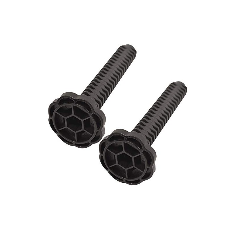 SPARES2GO Adjustable Screw Leg Feet for Indesit Dishwasher (Pack of