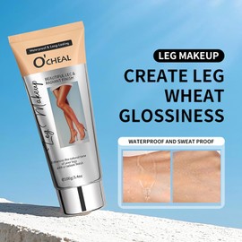 Leg Makeup Concealer, Leg Cream Waterproof Flawless Body Foundation Cream, Skin Tattoo Scars Concealer, Suitable for Natural, Healthy Skin Tones 100g