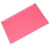 Matte Translucent A5 20 Hole PP Plastic Sheet Protector Cover,