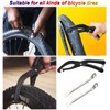 Disassembly clamp, bicycle rim protection tool, bicycle tyre removal clamp,