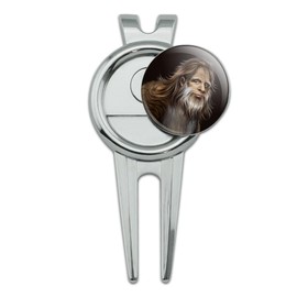 Sasquatch Bigfoot Head Golf Divot Repair Tool and Ball Marker