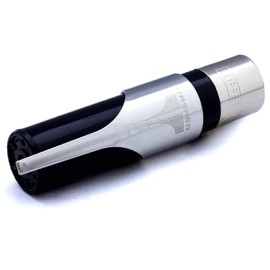 Kasher 360 Round Lighter Tool Without Lighter - Stainless Steel - Lightweight, Durable Construction, Portable - Multipurpose Tool - Usage as Cutter for Opening Box, Fix Candle Wick & More (Silver)