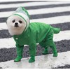 IOICYBF Dog Raincoat with Hood, Waterproof Full-Coverage Reflective Rain Jacket
