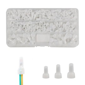 MEDUSHASHA Crimp Terminal with Insulated Coating, CE Type, Terminal Industry, Crimp Terminal Cap, Replacement, Wiring Construction, Household Wiring, 250 Piece Set