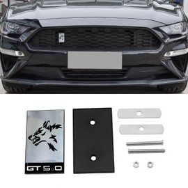 Forten Kingdom 1PC New Styling Custom Silver Coyote Wolf Head Pattern for Car Metal Chrome Front Grille Grill Metal Badge Hood Emblem Icon