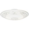 Westinghouse 6620600 Two-Light Semi-Flush-Mount Interior Ceiling Fixture, White Finish with