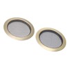 2Pcs Sound Hole Inserts for Dobro Resonator Screen Box Resonant