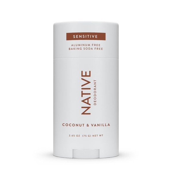 Native Native Sensitive Deodorant Contains Naturally Derived Ingredients, 72 Hour