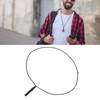 Breathing Necklace Reducing Stress Whistle Shape Steel Meditation Anxiety Necklace