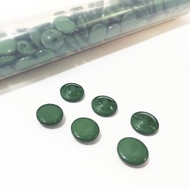 Hemispherical Resin Nazarene Buttons, 144 Pieces/Tube, Available in 13 Colors and 4 Sizes for Crafts, Sewing, Clothing and More (3129, 15mm)
