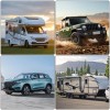 Octoder 4pcs 31" Tire Covers Waterproof UV-Resistant for SUV RV